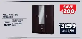 Barnetts - Price 'n Pride Albany 135cm ROBE MK2 offer