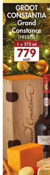 Groot Costantia Grand Constance 375ml