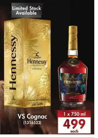 Hennesy V.S Cognac 750ml