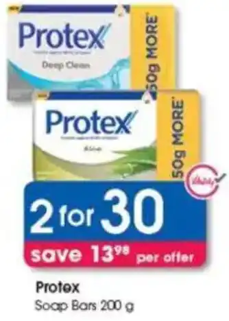 Clicks Protex Soap Bars offer