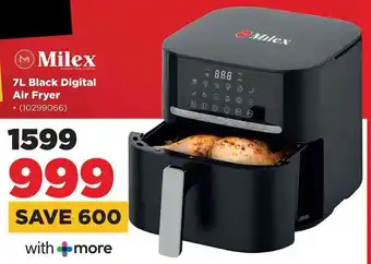 HiFi Corp Milex Black Digital Air Fryer offer