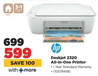 HiFi Corp HP Deskjet 2320 All-in-One Printer offer