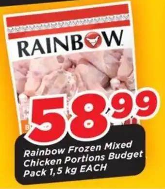 OK Grocer Rainbow Frozen Mixed Chicken Portions Budget Pack offer