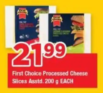 OK Grocer First Choice Processed Cheese Slices Asstd. offer