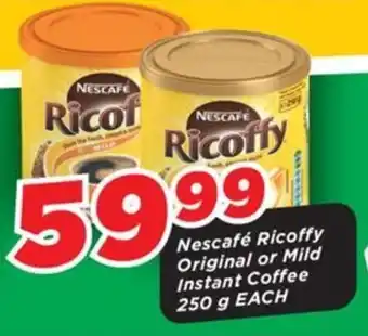 OK Grocer Nescafé Ricoffy Original or Mild Instant Coffee offer