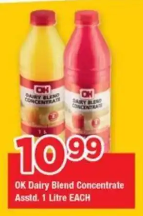 OK Grocer OK Dairy Blend Concentrate Asstd. offer