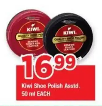 OK Grocer Kiwi Shoe Polish Asstd. offer