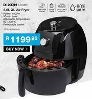 Cash Crusaders Dixon 5.5L XL Air Fryer LQ-5501 offer