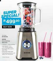 Dixon 600W Countertop Blender TB-6560