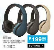 Cash Crusaders Dixon Bluetooth Headphones With On Ear Controls BT508-Each offer