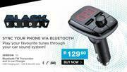 Cash Crusaders Jebson Bluetooth FM Transmitter & In Car Charger T25 offer