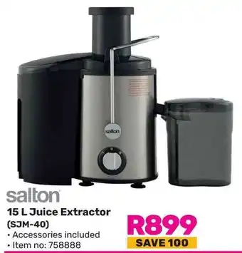 Game Salton Juice Extractor (SJM-40) offer