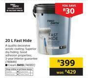 Builders Warehouse Fired Earth 20L Fast Hide offer