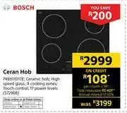 Builders Warehouse Bosch Ceran Hob offer