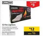 Builders Warehouse Living Out 12 Fire Lighters offer