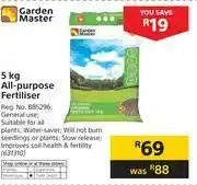 Builders Warehouse Garden Master 5Kg All Purpose Fertiliser offer
