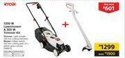Builders Warehouse Ryobi 1200W Lawnmower & 300W Trimmer Kit offer