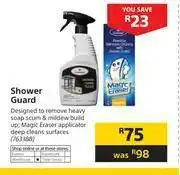 Builders Warehouse Shower Guard offer