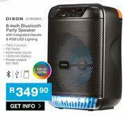 Cash Crusaders Dixon 8-Inch Bluetooth Party Speaker With Integrated Handle & RGB LED Lighting LY-BX0823 offer