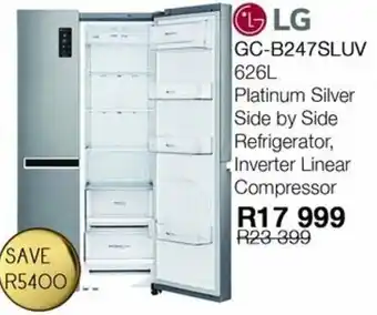 Kloppers LG GC-B247SLUV 626L offer