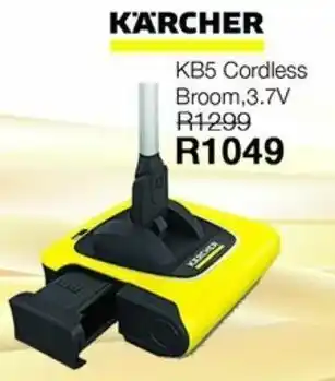 Kloppers Kärcher KB5 Cordless Broom 3.7V offer