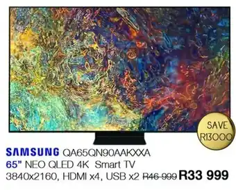 Samsung QA65QN90AAKXXA 65" NEO QLED 4K Smart TV