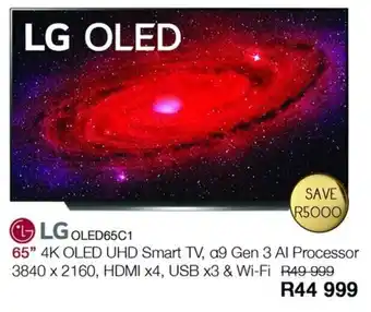 LG OLED65C1 65" 4K OLED UHD Smart TV