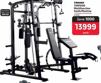 Makro TROJAN TSM1000 Multifunction Smith Machine offer