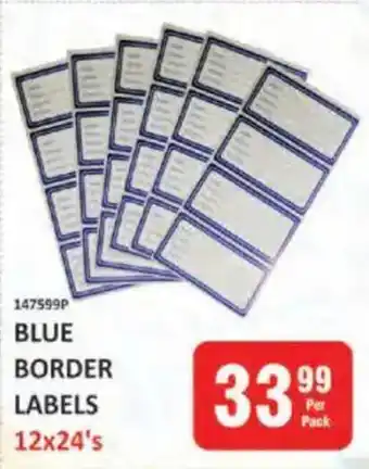 KitKat Cash and Carry Blue border labels offer