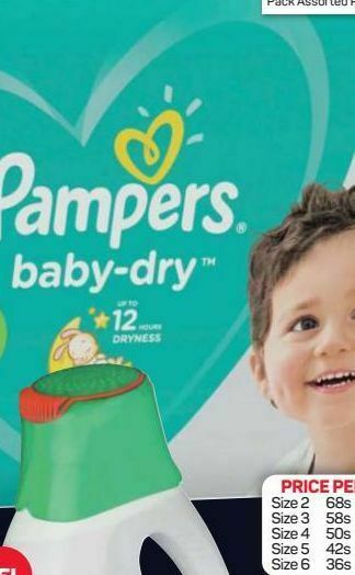 Pick n Pay Pampers disposable nappies offer