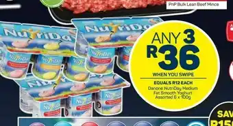 Pick n Pay Hypermarket Nutriday smooth yoghurt 3 offer
