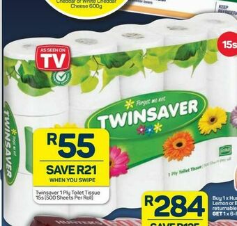 Pick n Pay Twinsaver toilet rolls offer