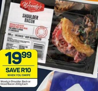 Woody's bacon