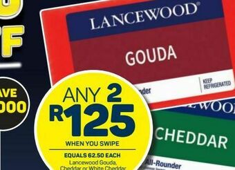 Pick n Pay Hypermarket Lancewood cheese offer