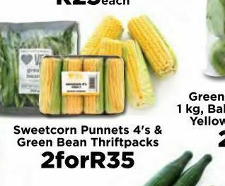 Food Lover's Market Sweetcorn prepacks 2 offer