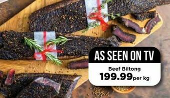 Food Lover's Market Beef biltong offer