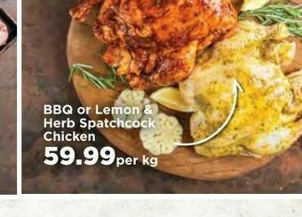 Food Lover's Market Bbq chicken offer