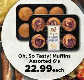 Food Lover's Market Muffins offer