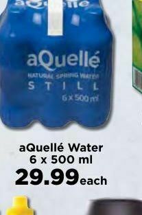 Food Lover's Market Aquelle water offer
