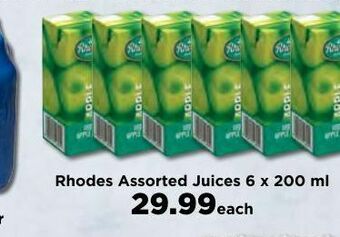 Food Lover's Market Rhodes apple juice offer
