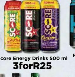 Food Lover's Market Score energy drink 3 offer