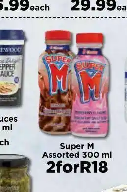 Food Lover's Market Clover super m flavoured milk 2 offer