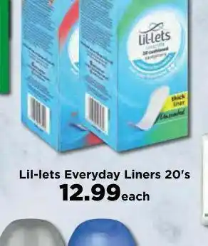 Food Lover's Market Lil-lets pantyliners offer