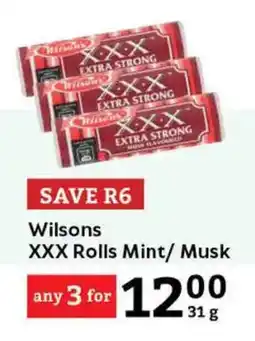 Oxford Freshmarket Wilsons XXX Rolls Mint/Musk offer