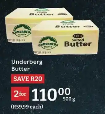 Oxford Freshmarket Underberg Butter offer