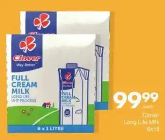 Save Clover Long Life Milk offer