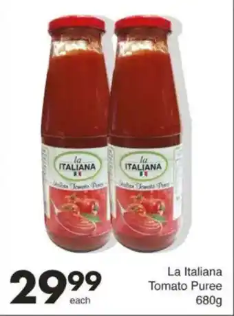 Save La Italiana Tomato Puree offer