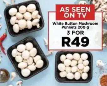 Food Lover's Market White Button Mushroom Punnets offer