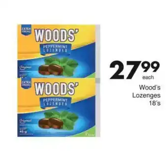 Save Wood's Lozenges offer