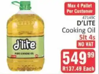 KitKat Cash and Carry D'LITE Cooking Oil offer